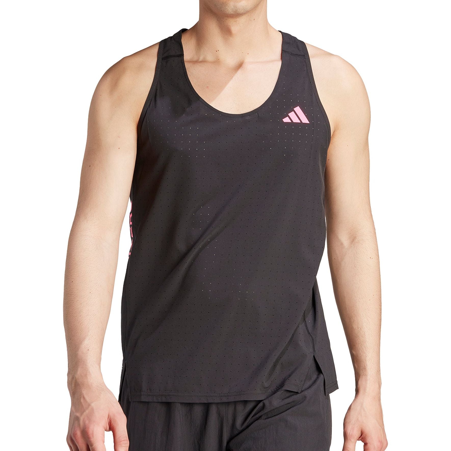 adidas Adizero Mens Running Vest - Black – Start Fitness adidas Adizero Mens Running Vest - Black – Start Fitness