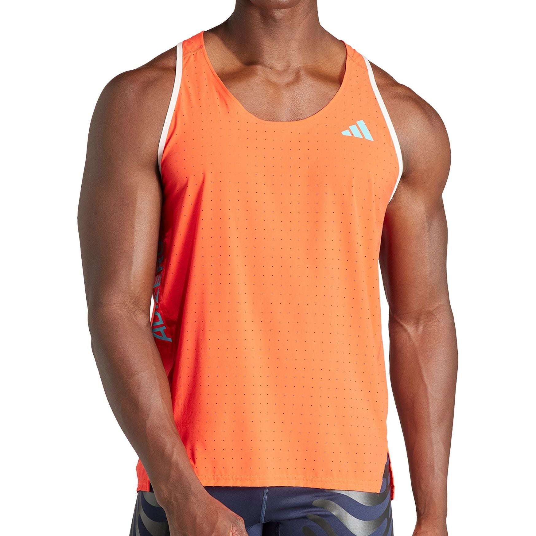 adidas Adizero Mens Running Vest - Red – Start Fitness