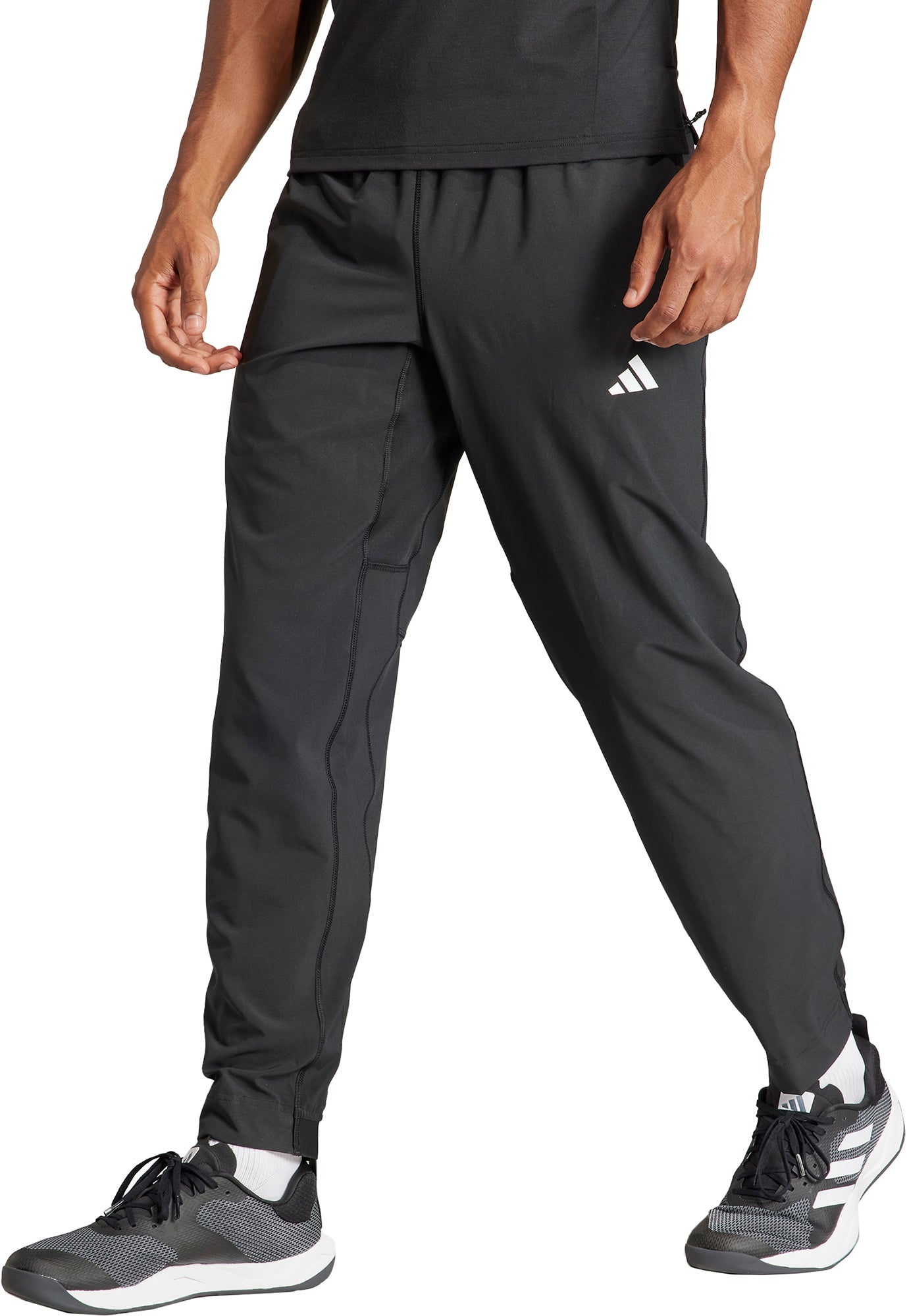 Amazon Essentials Men's Straight-Fit Jogger Pant - Casual Dress Pants With Stretch, Elastic Cuff, 97% Cotton, Available In Multiple Inseams