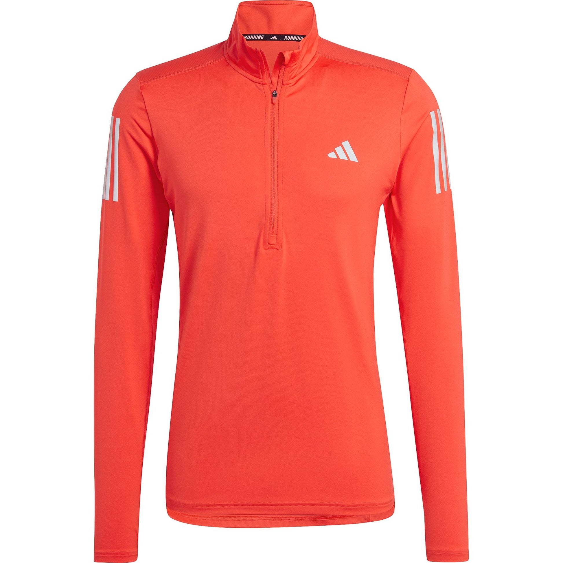 Adidas Own The Run Half Zip Long Sleeve Ik9565 Front - Front View
