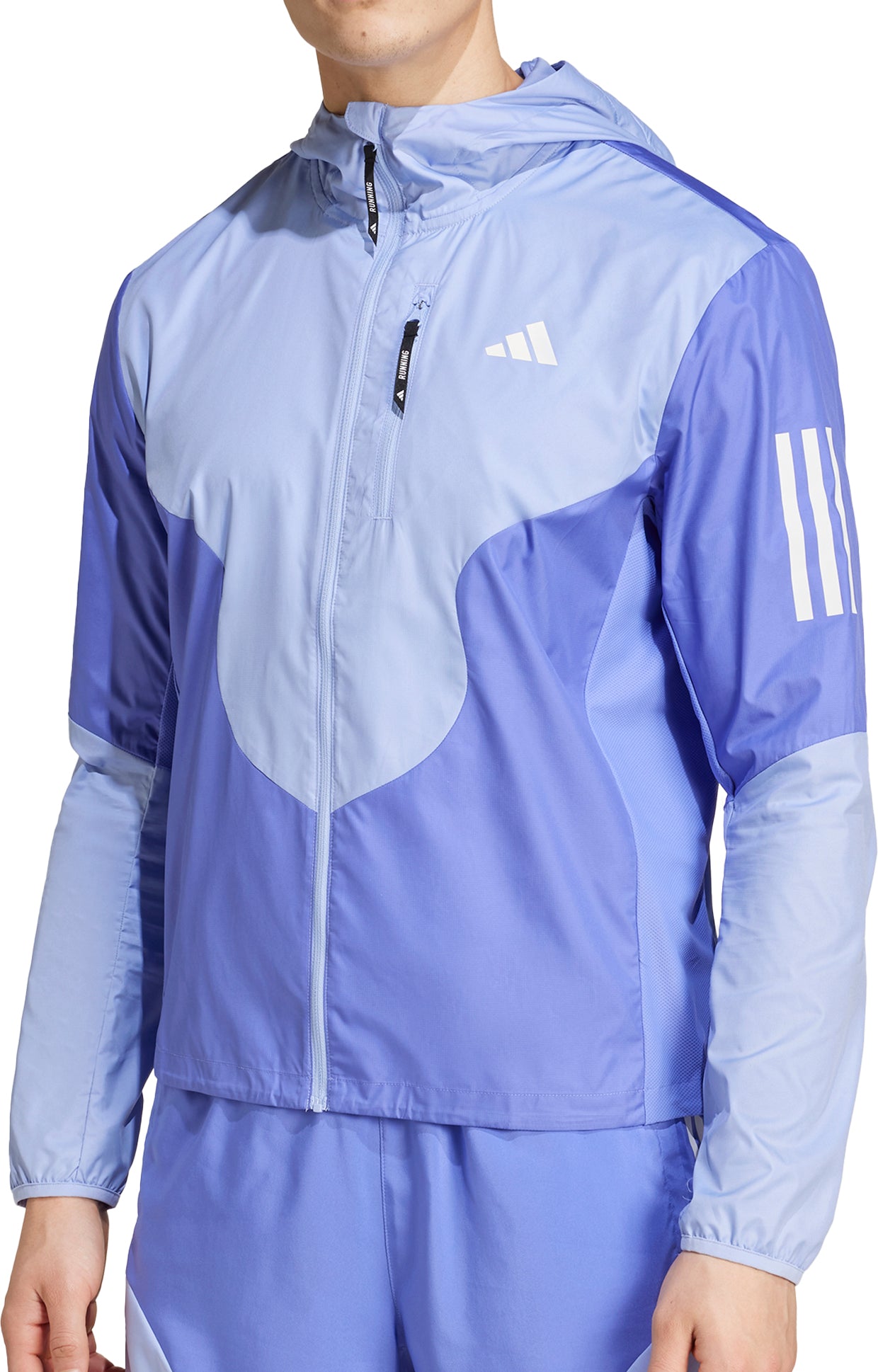 adidas Own The Run Mens Running Jacket Blue – Start Fitness