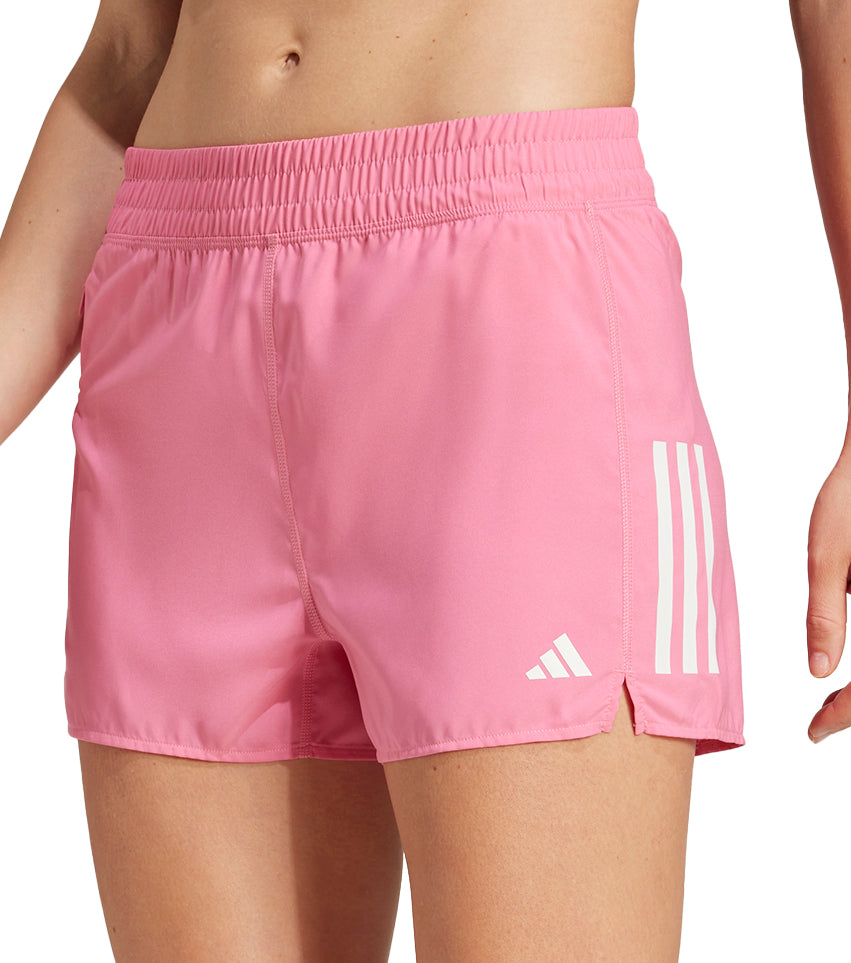 adidas Own The Run Inch Womens Running Shorts Pink – Start Fitness