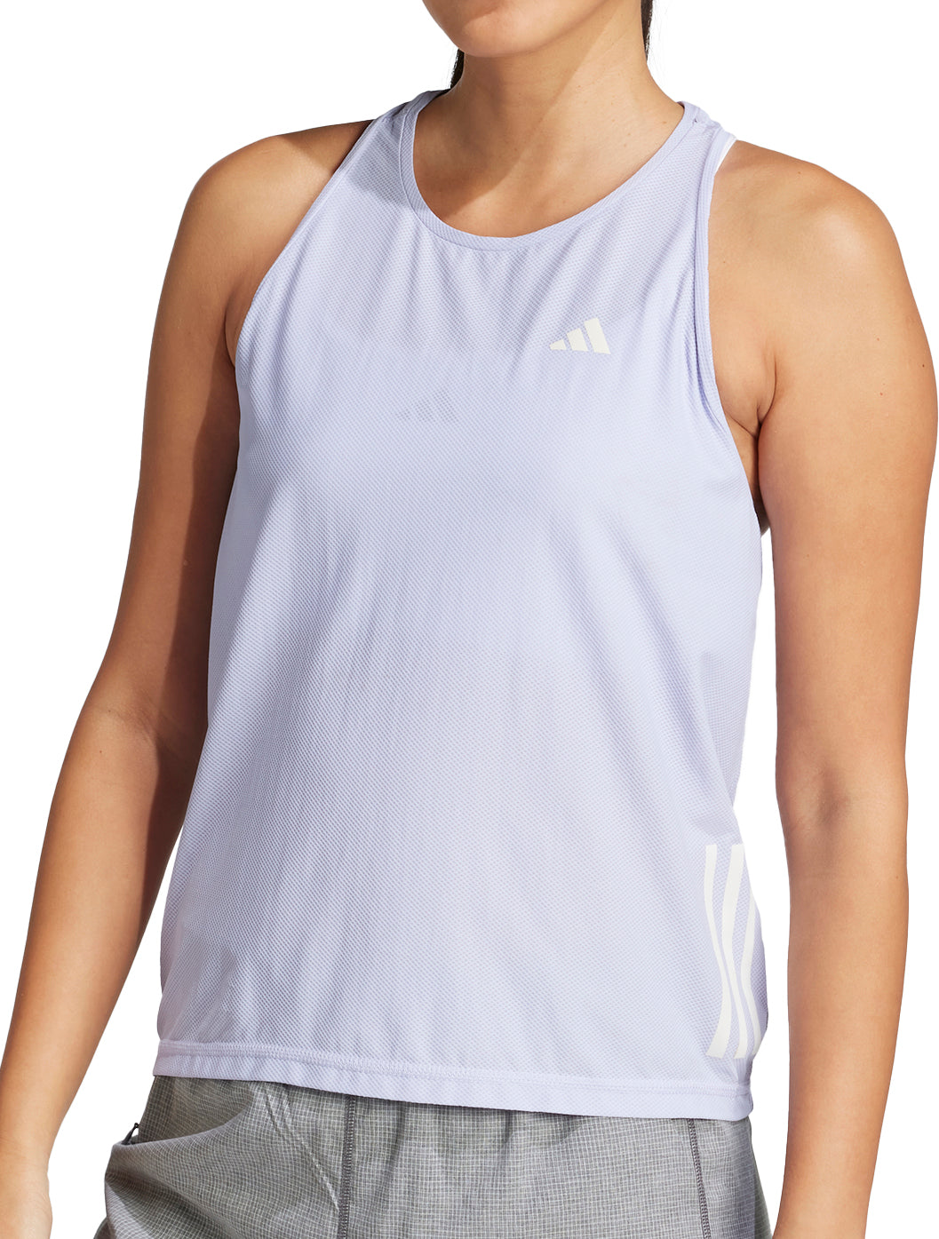 adidas Own The Run Womens Running Vest Tank Top Purple – Start