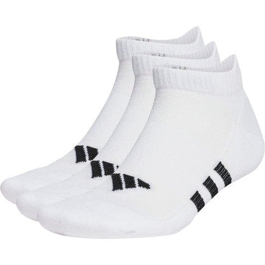 adidas Performance Cushioned (3 Pack) Low Socks - White