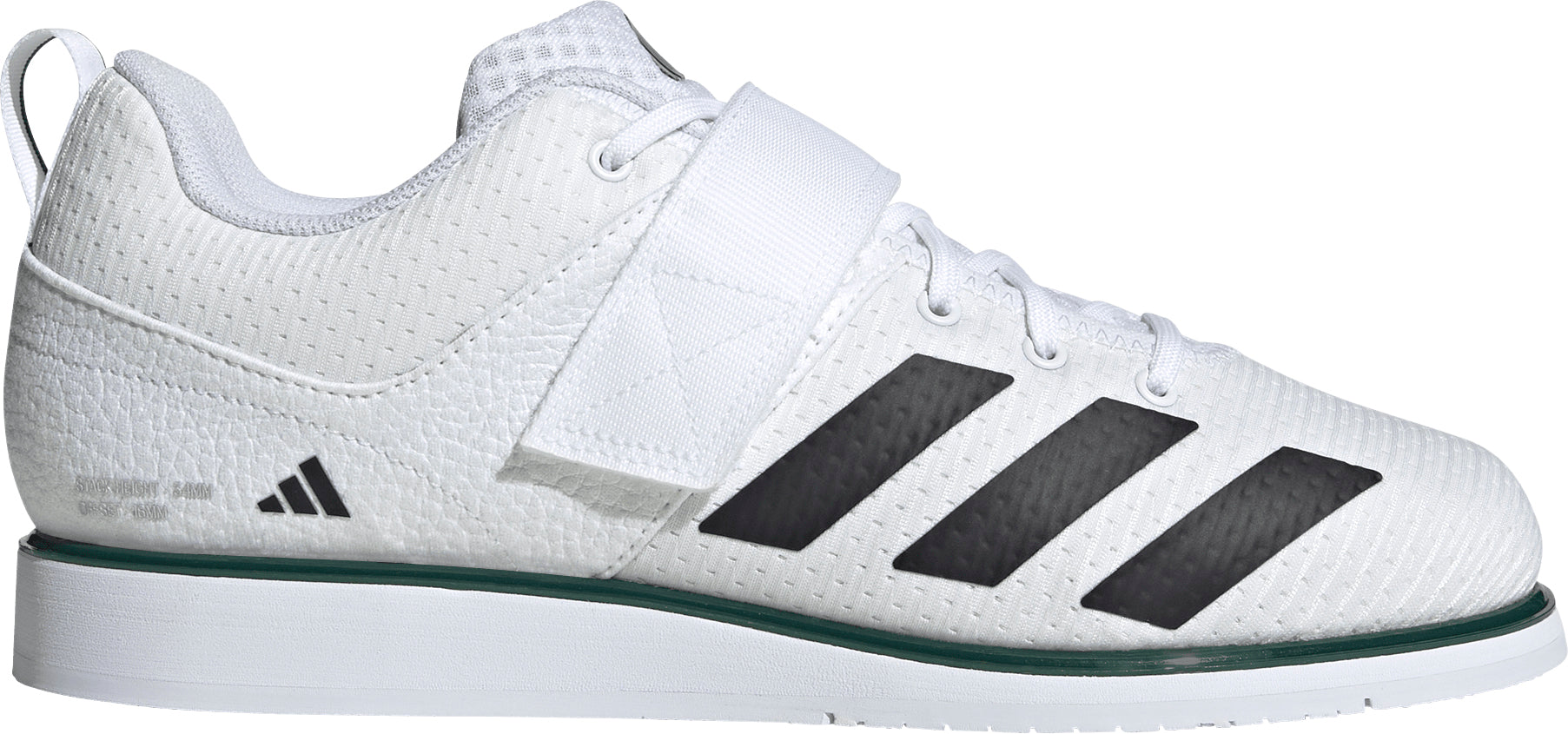 adidas Powerlift 5 Mens Weightlifting Shoes - White  Start Fitness