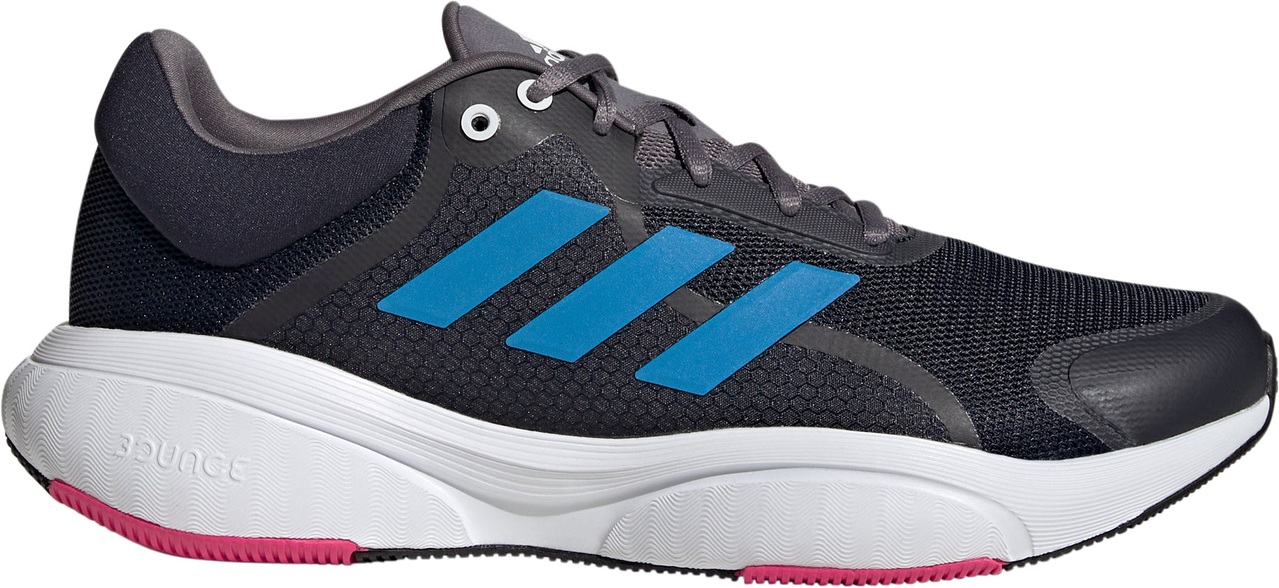 View of adidas Response Mens Running Shoes - Black - Start Fitness