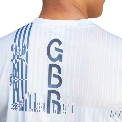 adidas Team GB Short Sleeve Mens Training Top - Blue