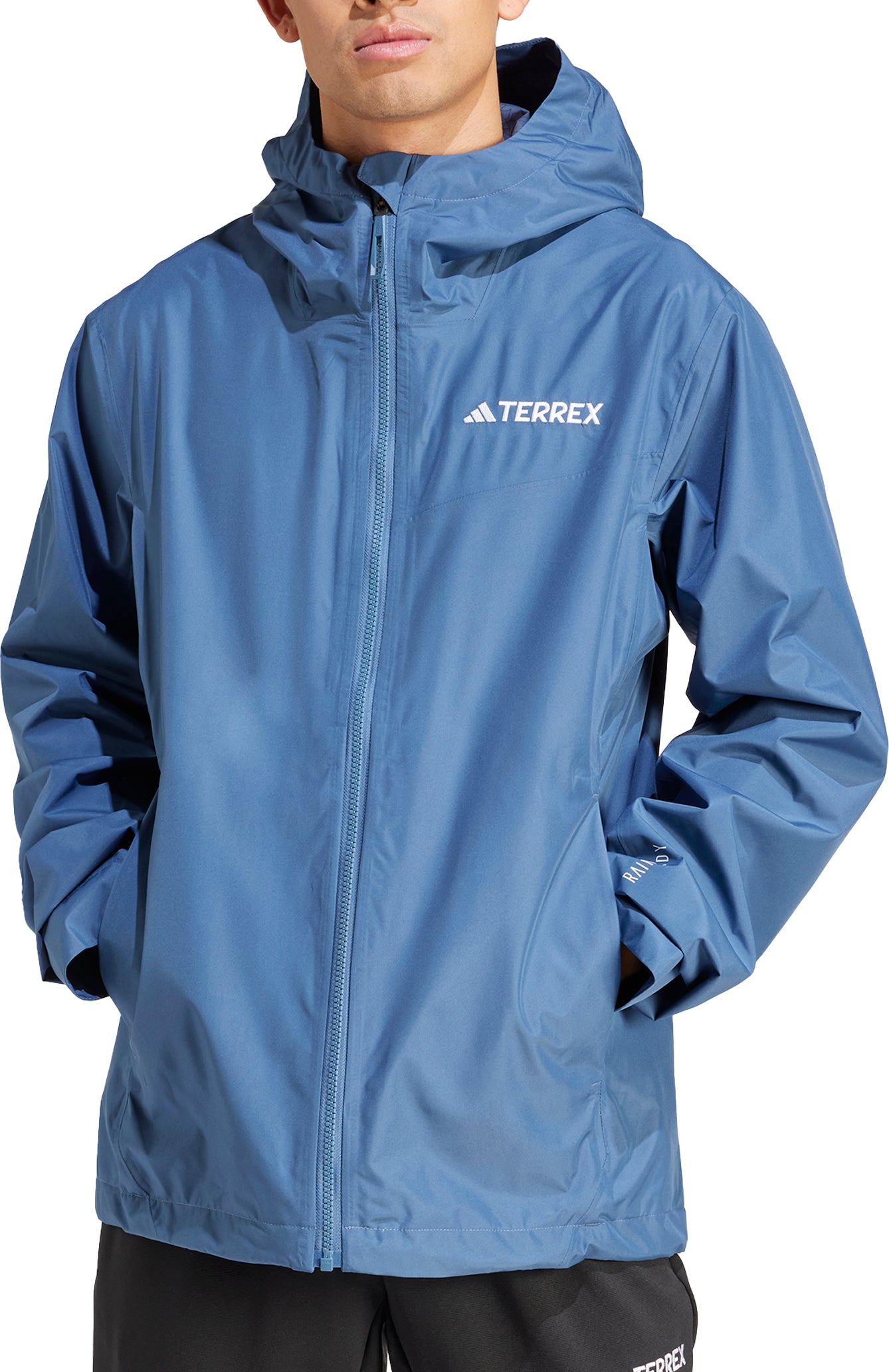 adidas Terrex Multi Mens Walking Jacket Blue - Main Image
