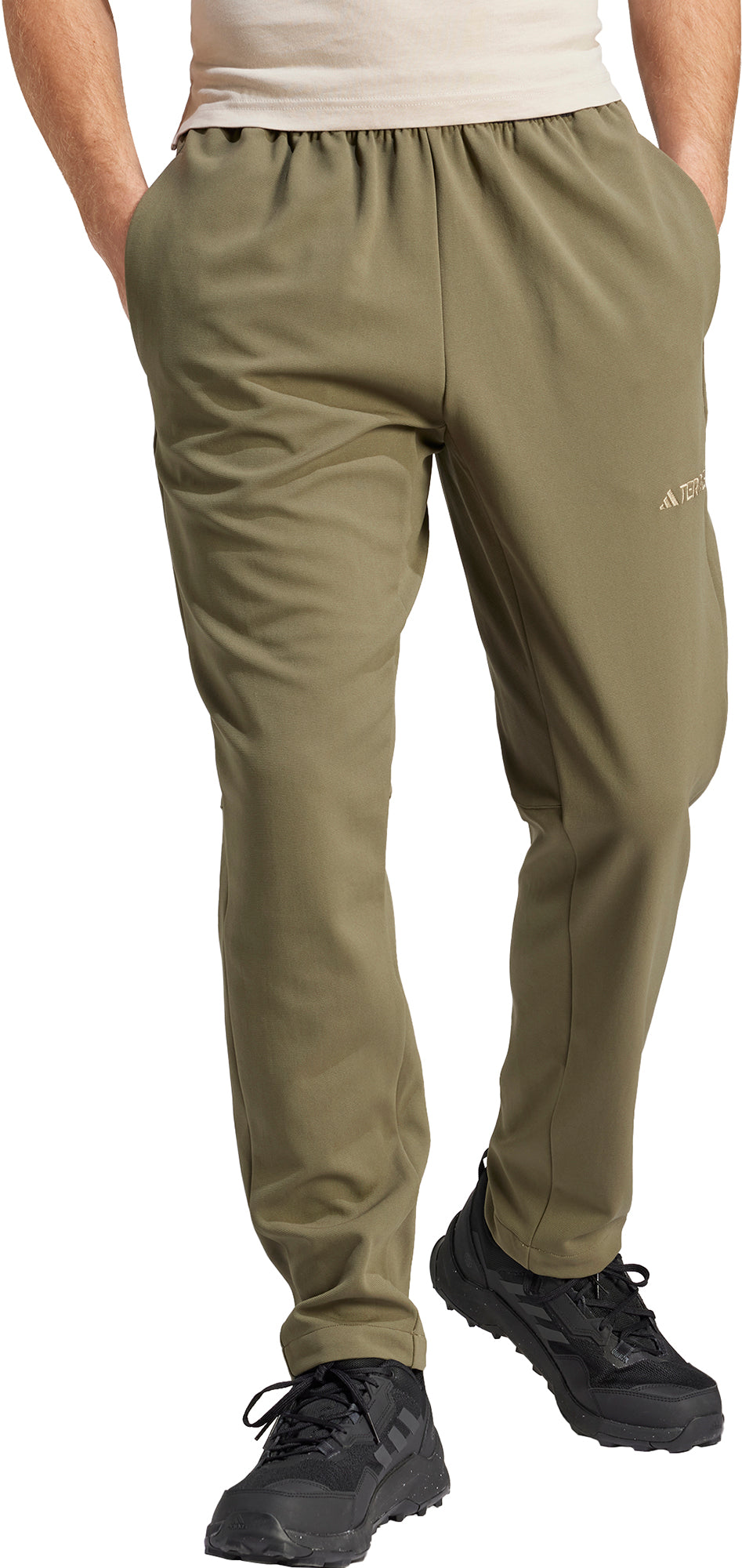 adidas Terrex Multi Knit Mens Walking Trousers Green – Start Fitness