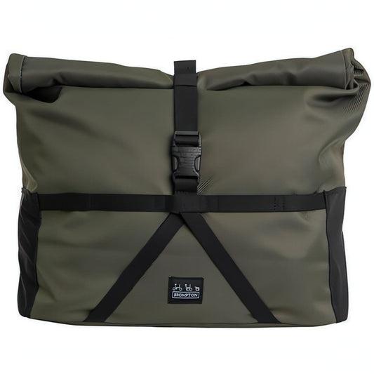 Brompton Borough Medium Roll Top Cycling Bag - Green 5053099023820 - Start Fitness