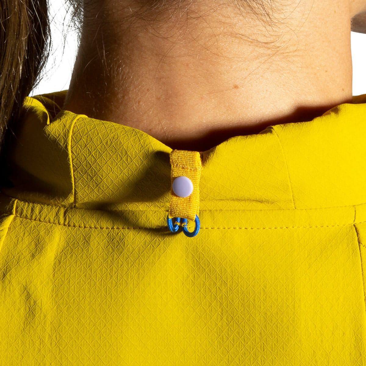 Brooks Canopy Womens Running Jacket - Yellow - Start Fitness