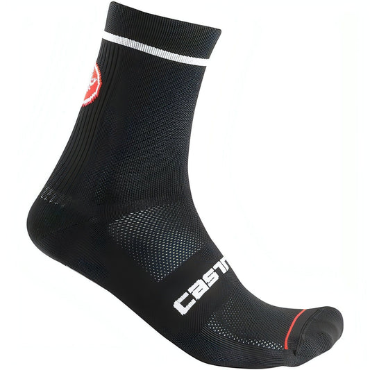 Castelli Entrata 13 Cycling Socks - Black - Start Fitness