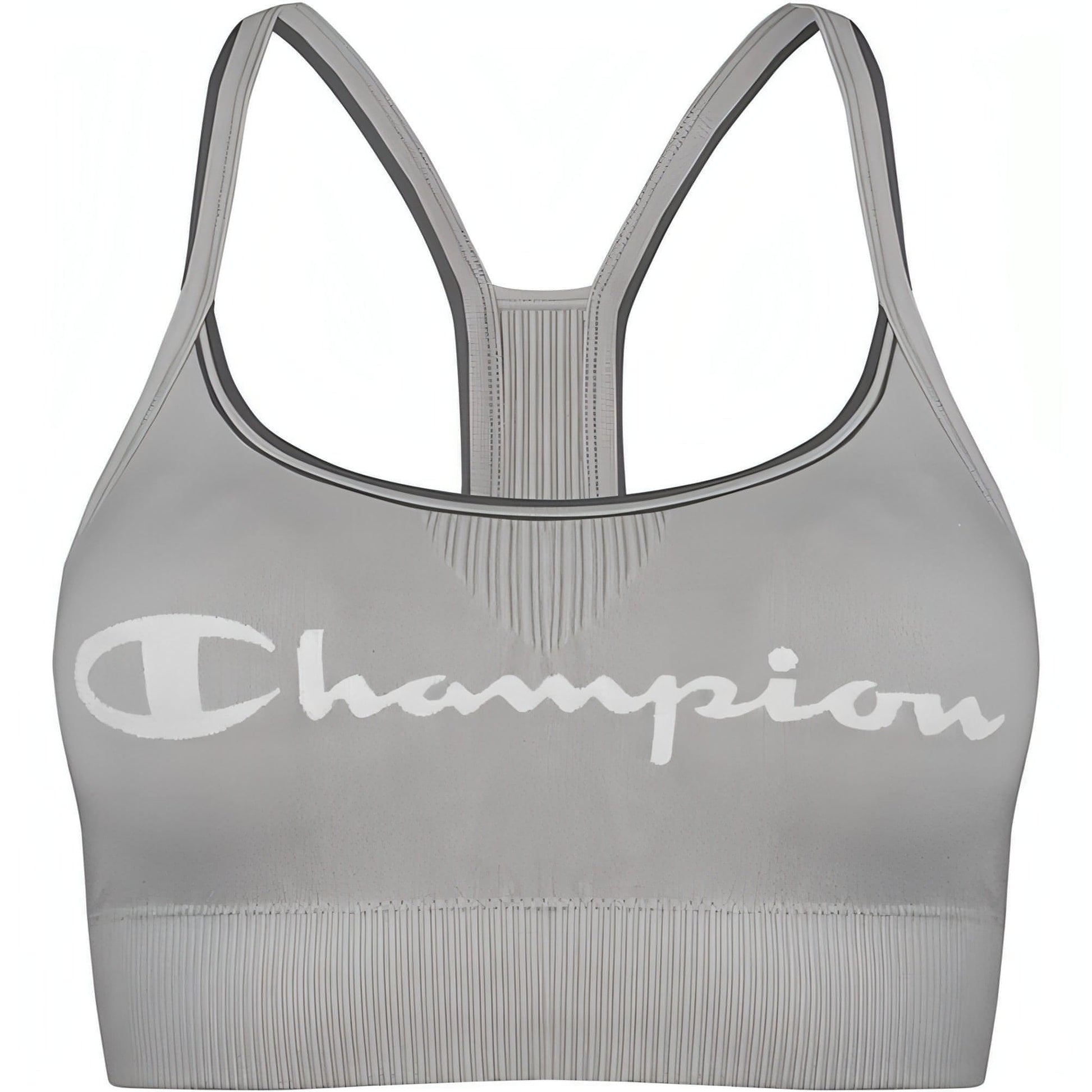 Champion Seamless Womens Sports Bra - Grey 3610861767126 - Start Fitness