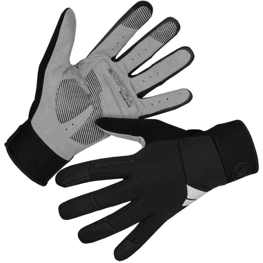 Endura Windchill Full Finger Cycling Gloves - Black - Start Fitness