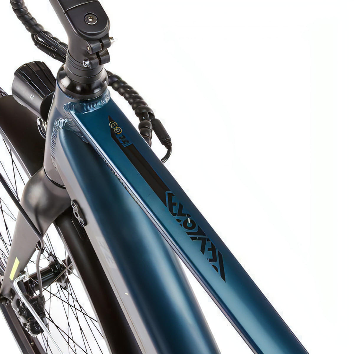 Ezego Commute INT Mens Electric Hybrid Bike - Green - Start Fitness