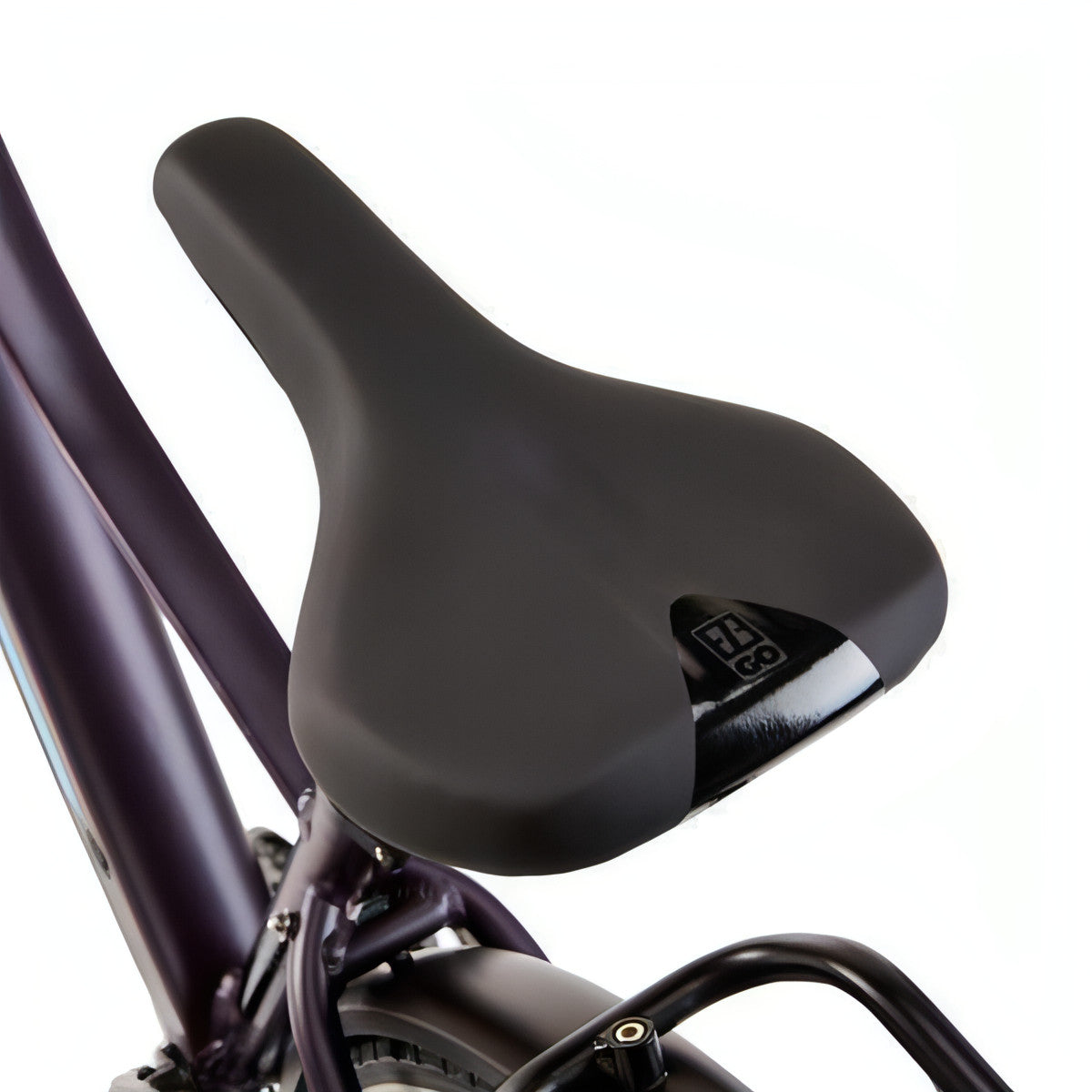 Ezego Commute INT Unisex Electric Hybrid Bike - Purple - Start Fitness