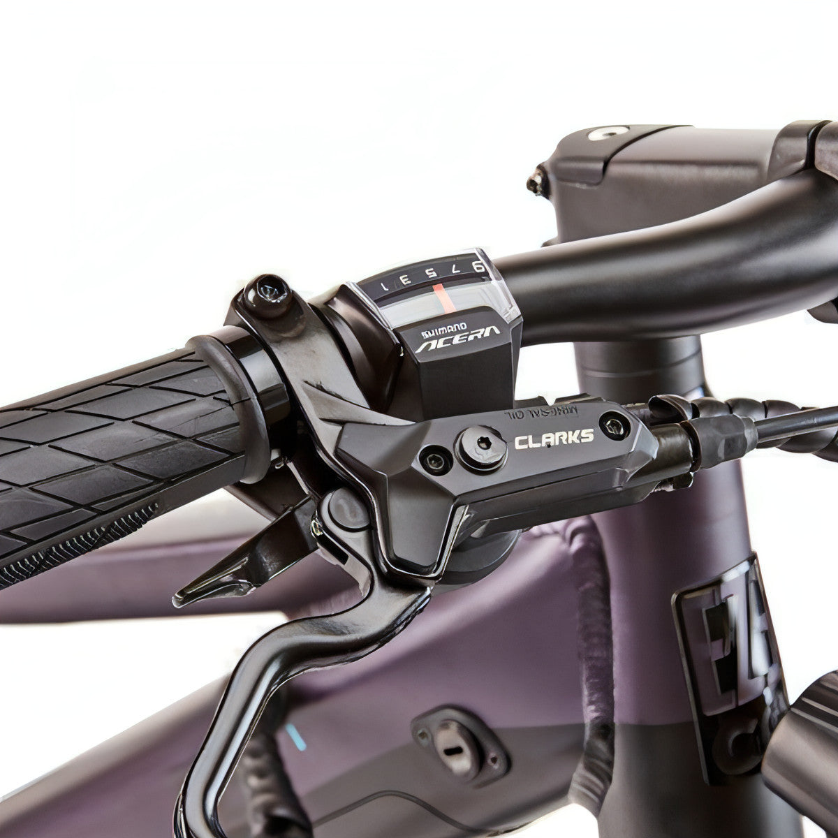 Ezego Commute INT Unisex Electric Hybrid Bike - Purple - Start Fitness