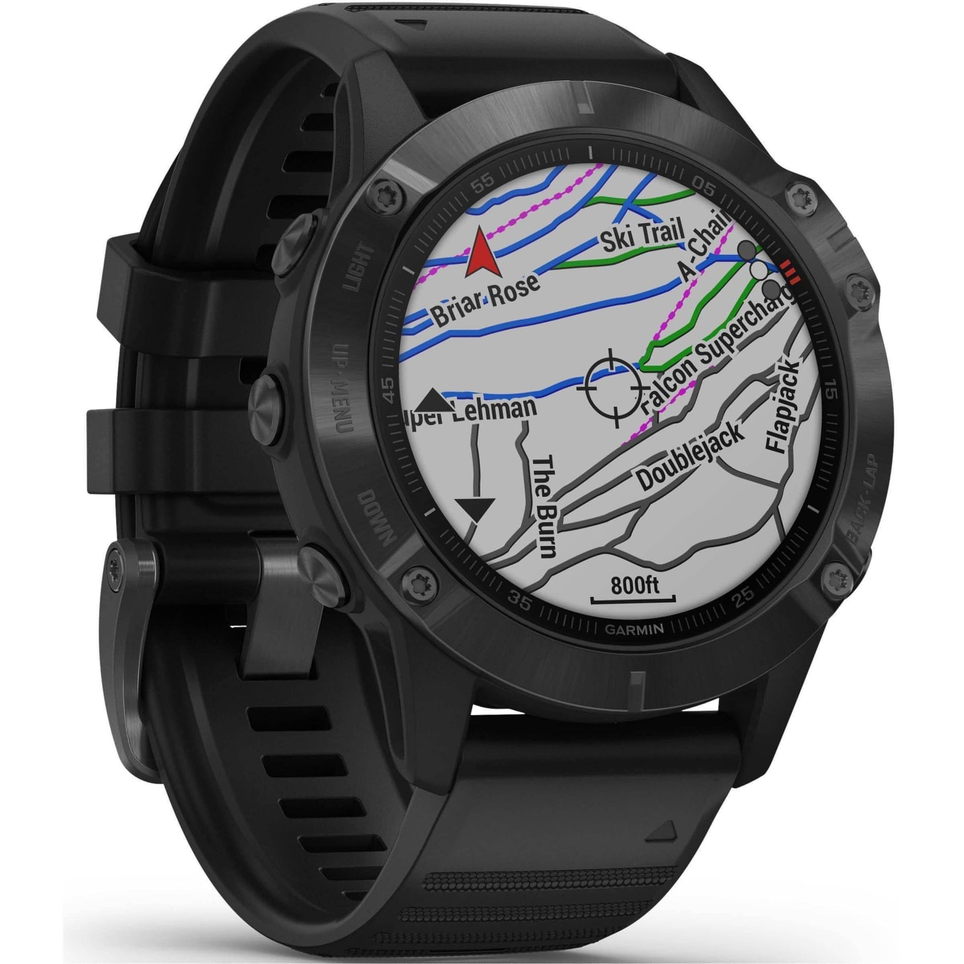 Garmin Fenix 6 Pro HRM with GPS Multisport Watch - Black 753759232726 - Start Fitness