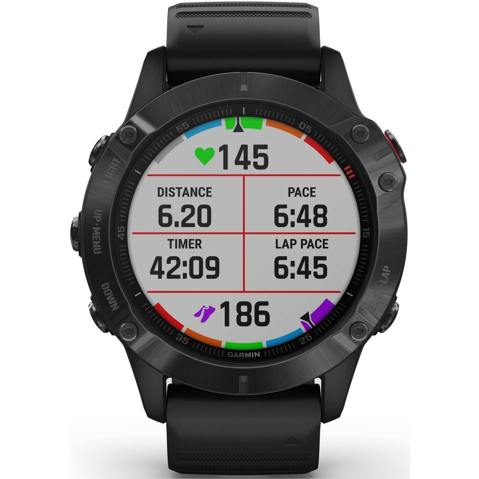 Garmin Fenix 6 Pro HRM with GPS Multisport Watch - Black 753759232726 - Start Fitness