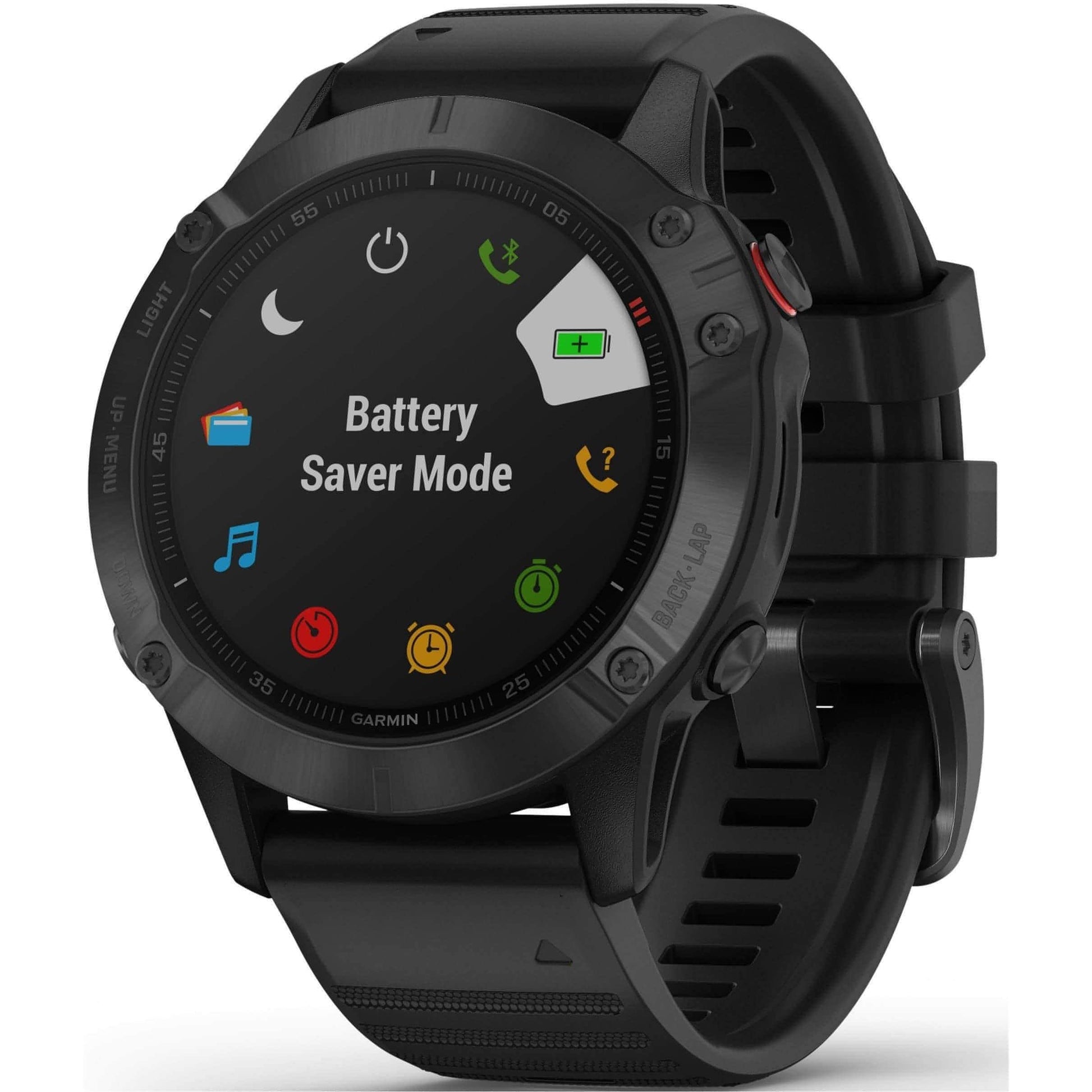 Garmin Fenix 6 Pro HRM with GPS Multisport Watch - Black 753759232726 - Start Fitness