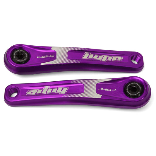 Hope E-Bike Crankset 165mm - Purple 5056033471978 - Start Fitness
