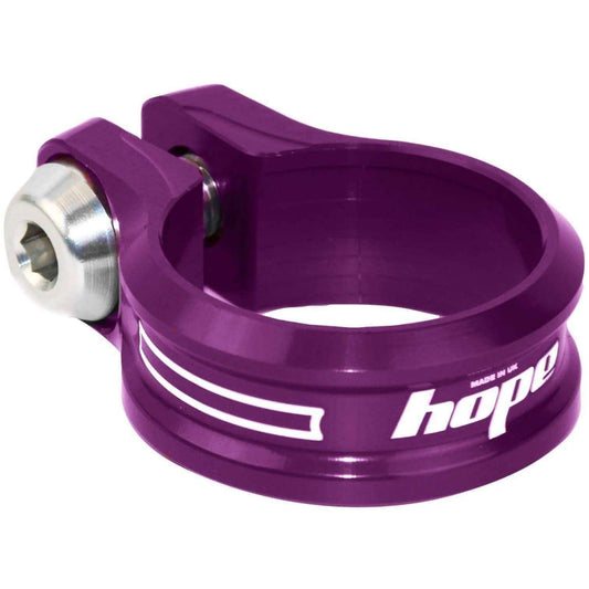Hope Seatpost Clamp Bolt Type - Purple 5055168070667 - Start Fitness