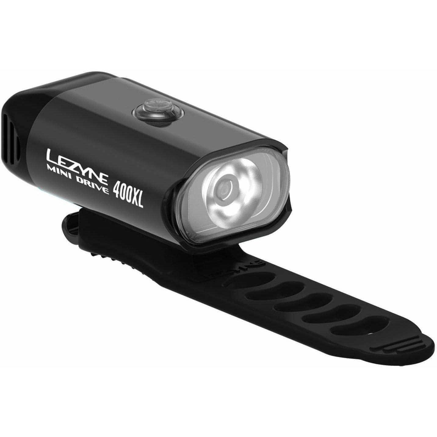 Lezyne Mini Drive 400XL Front Bike Light - Black 4712806002114 - Start Fitness