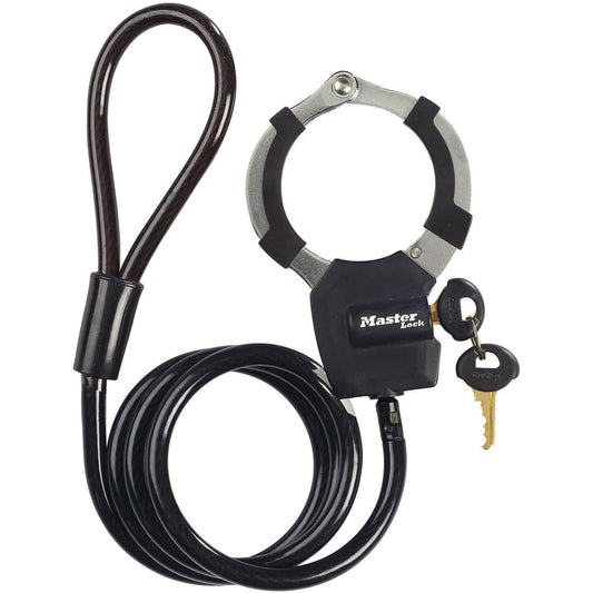 Master Lock X1 Street Cuff With Cable Bike Lock 3520190944702 - Start Fitness