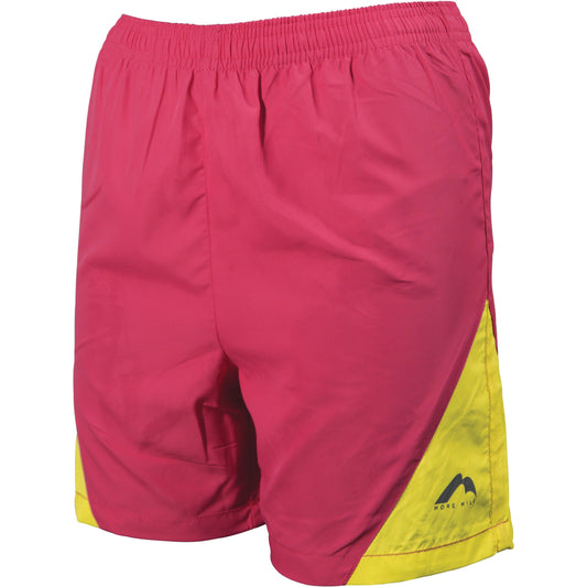 More Mile Girls Woven Running Shorts - Pink - Start Fitness