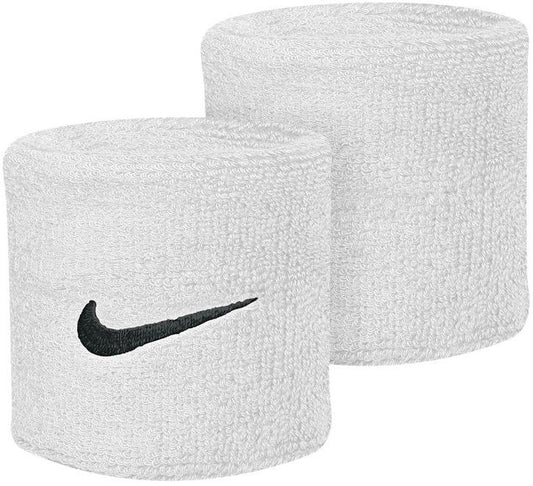 Nike Swoosh Wristbands (1 pair) - White