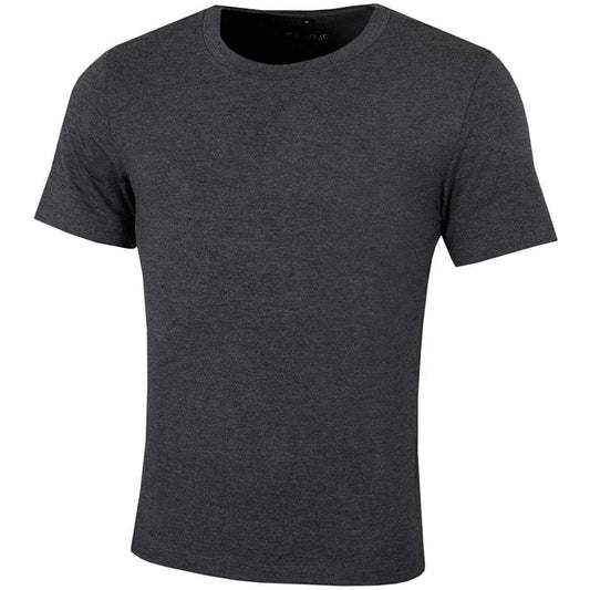 Ohmme Cobra Bamboo Short Sleeve Mens Yoga Top - Grey - Start Fitness