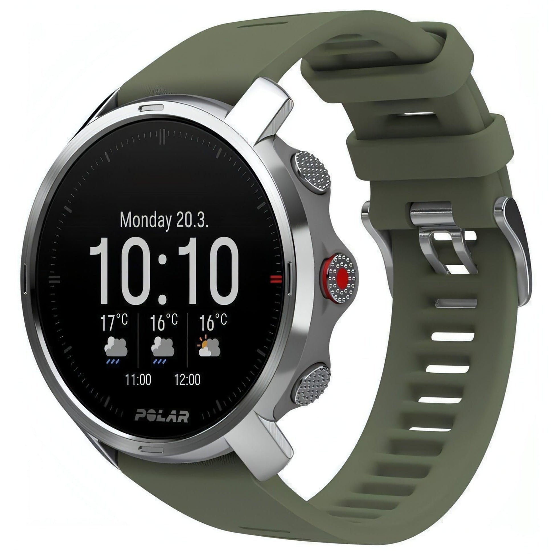 Polar Grit X Outdoor GPS Multisport Watch - Green 725882054230 - Start Fitness