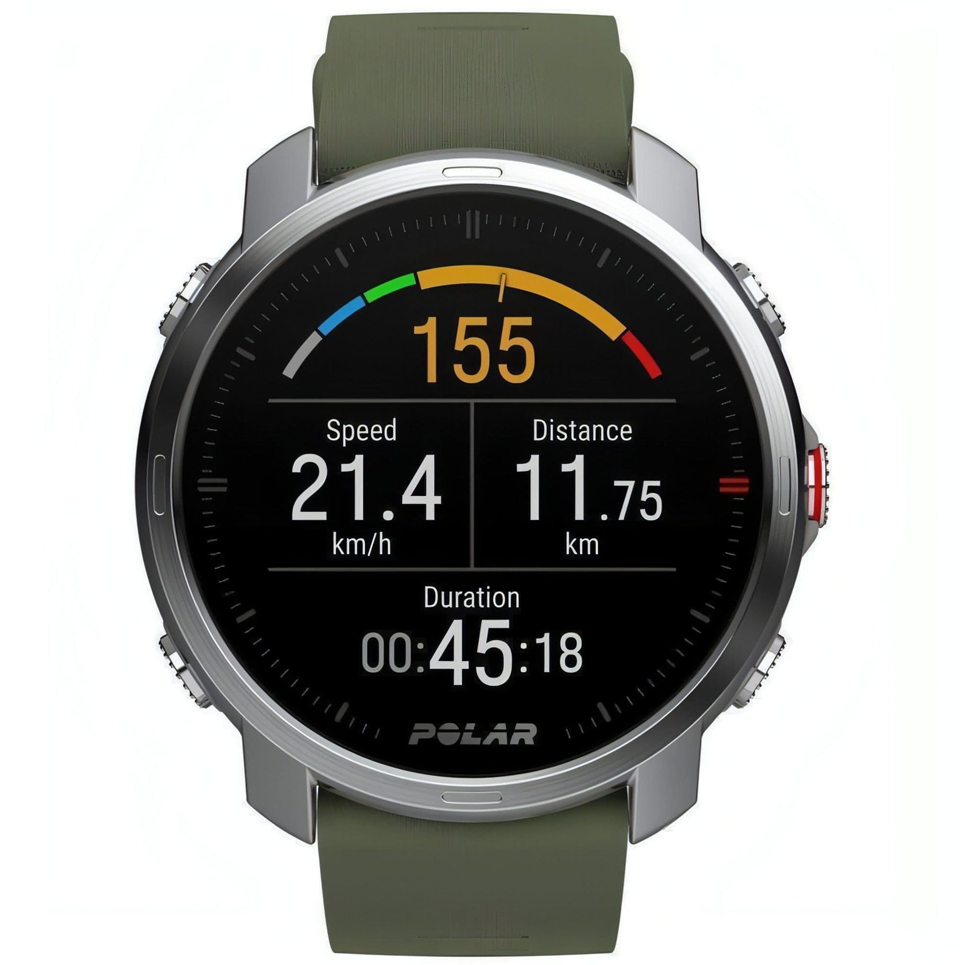 Polar Grit X Outdoor GPS Multisport Watch - Green 725882054230 - Start Fitness