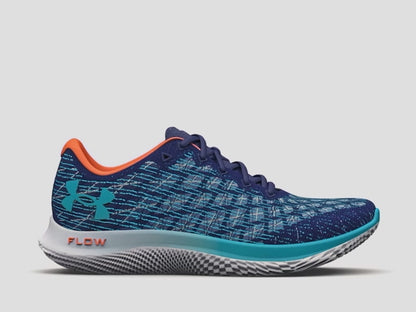 Under Armour Flow Velociti Wind 2 Mens Running Shoes - Blue