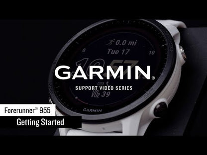 Garmin Forerunner 955 Solar HRM With GPS Watch - White