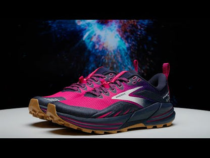 Brooks Cascadia 16 Womens Trail Running Shoes - Navy