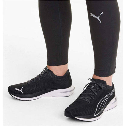 Puma Deviate Nitro Mens Running Shoes - Black - Start Fitness