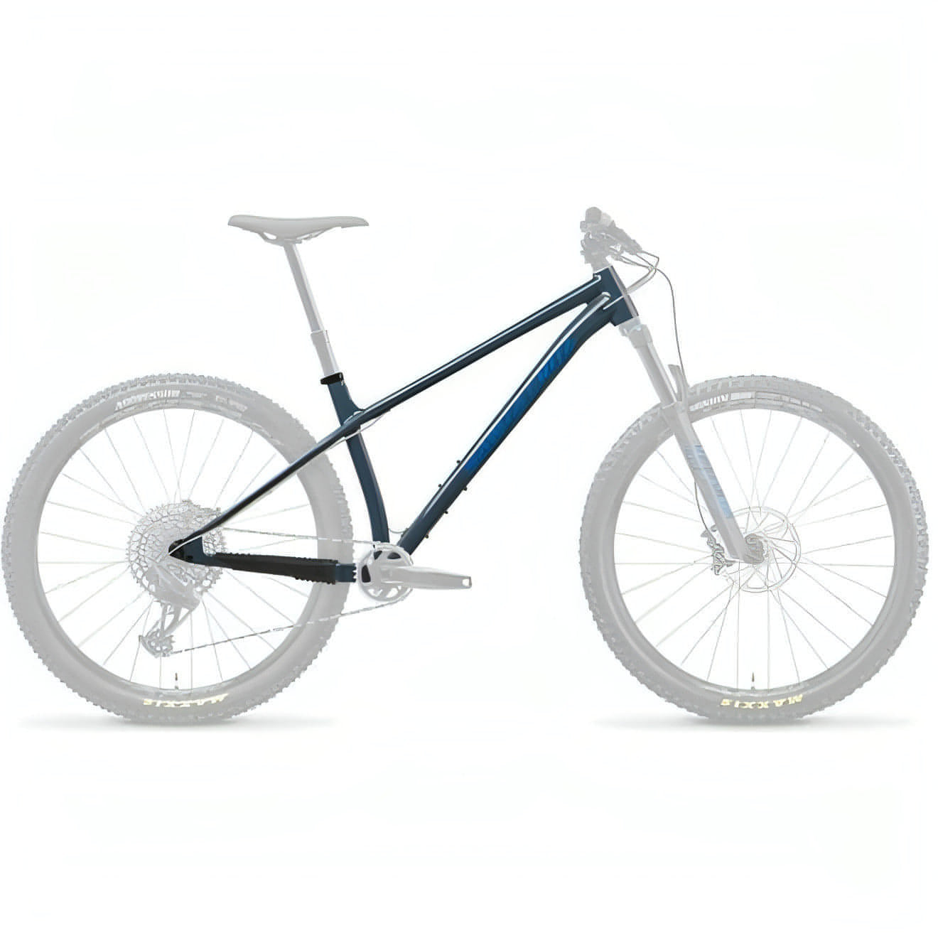 Santa Cruz Chameleon 8 AL 29 Aluminium Mountain Bike Frame 2022 - Gloss Navy Blue - Start Fitness
