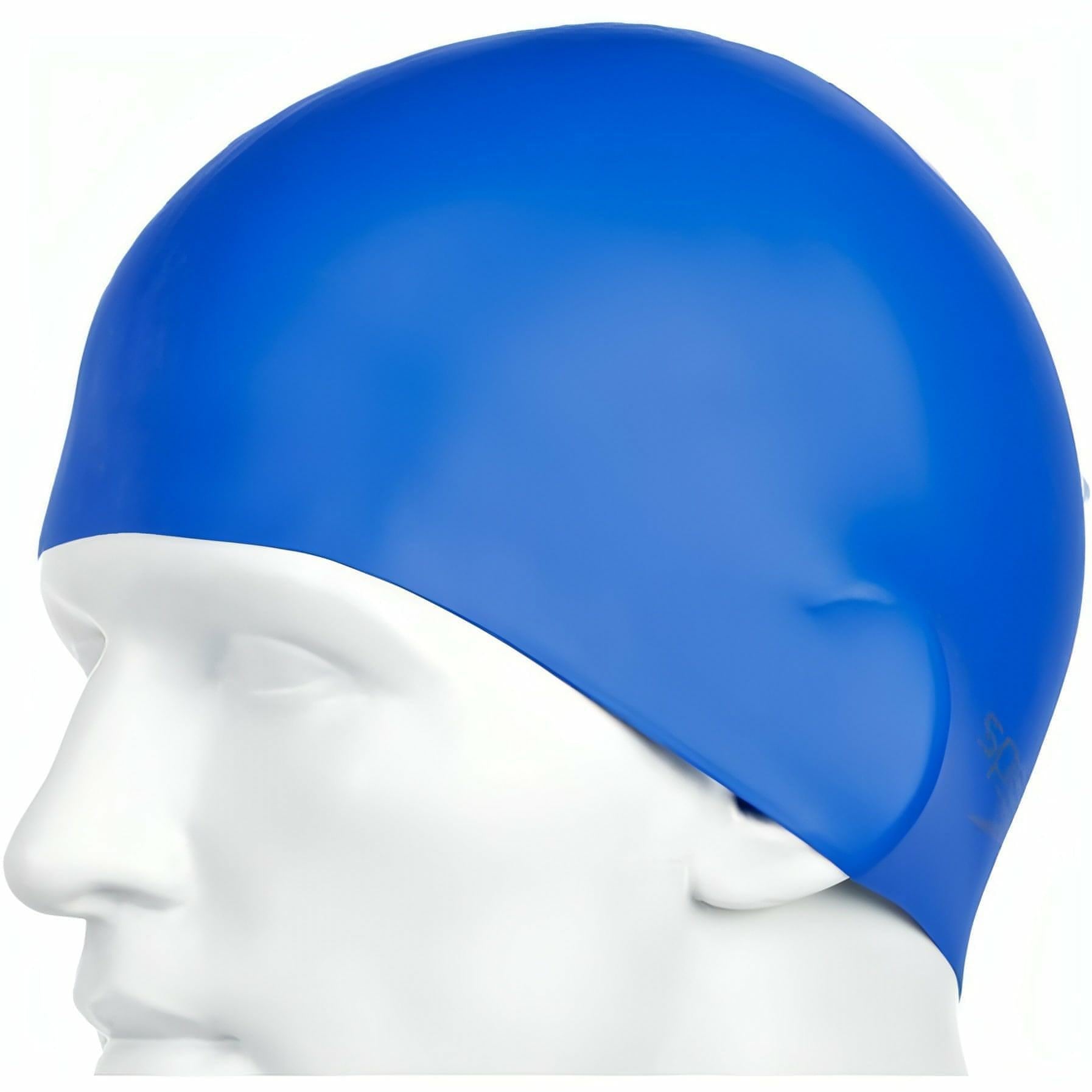 Speedo Silicone Moulded Swimming Cap - Blue 5051746920683 - Start Fitness