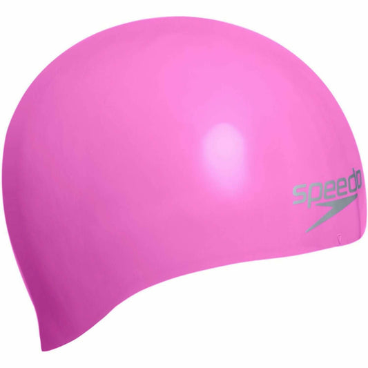 Speedo Silicone Moulded Swimming Cap - Pink 5053744486390 - Start Fitness
