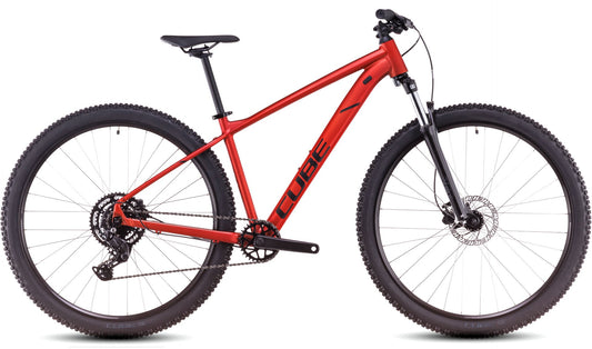 Cube Aim Pro Mountain Bike 2025 - Fire Orange