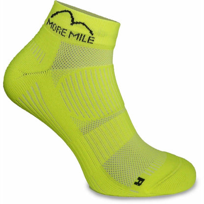 More Mile London 2.0 (3 Pack) Eco Friendly Running Socks - Yellow