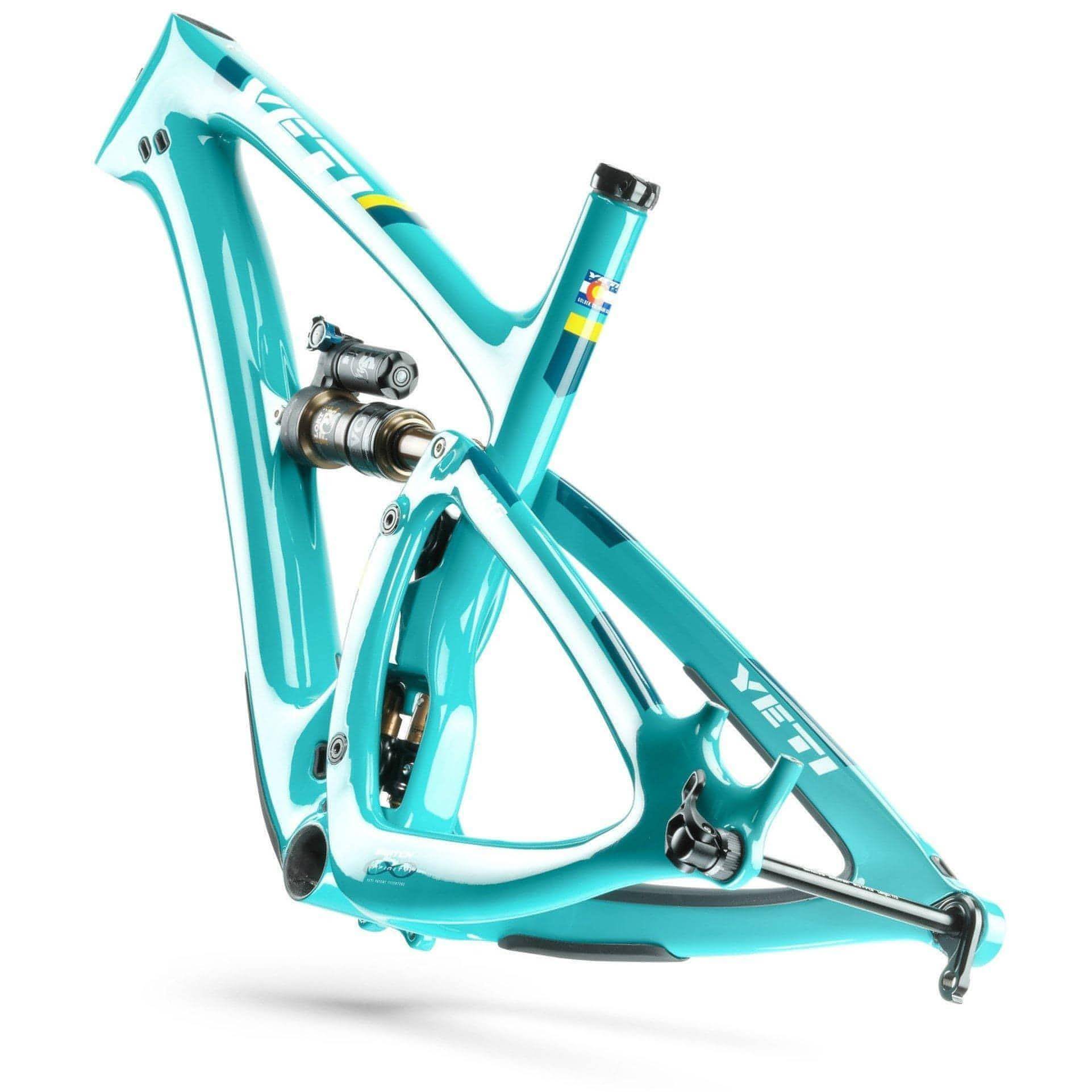 Yeti 2017 SB6 T-Series Frame - Turquoise 5054977101807 - Start Fitness