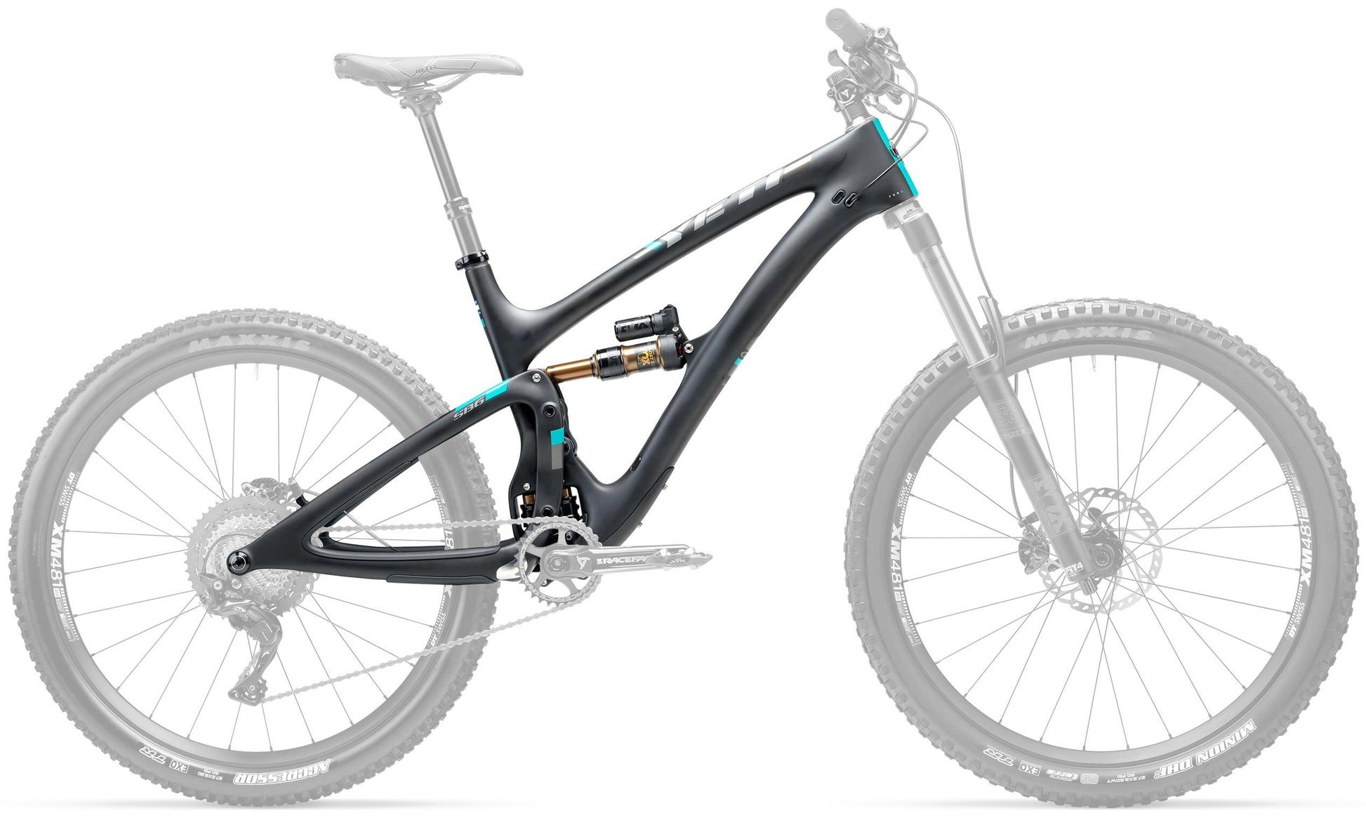 Yeti 2017 SB6 T-Series Frame- Grey (frame only, not other parts are included)