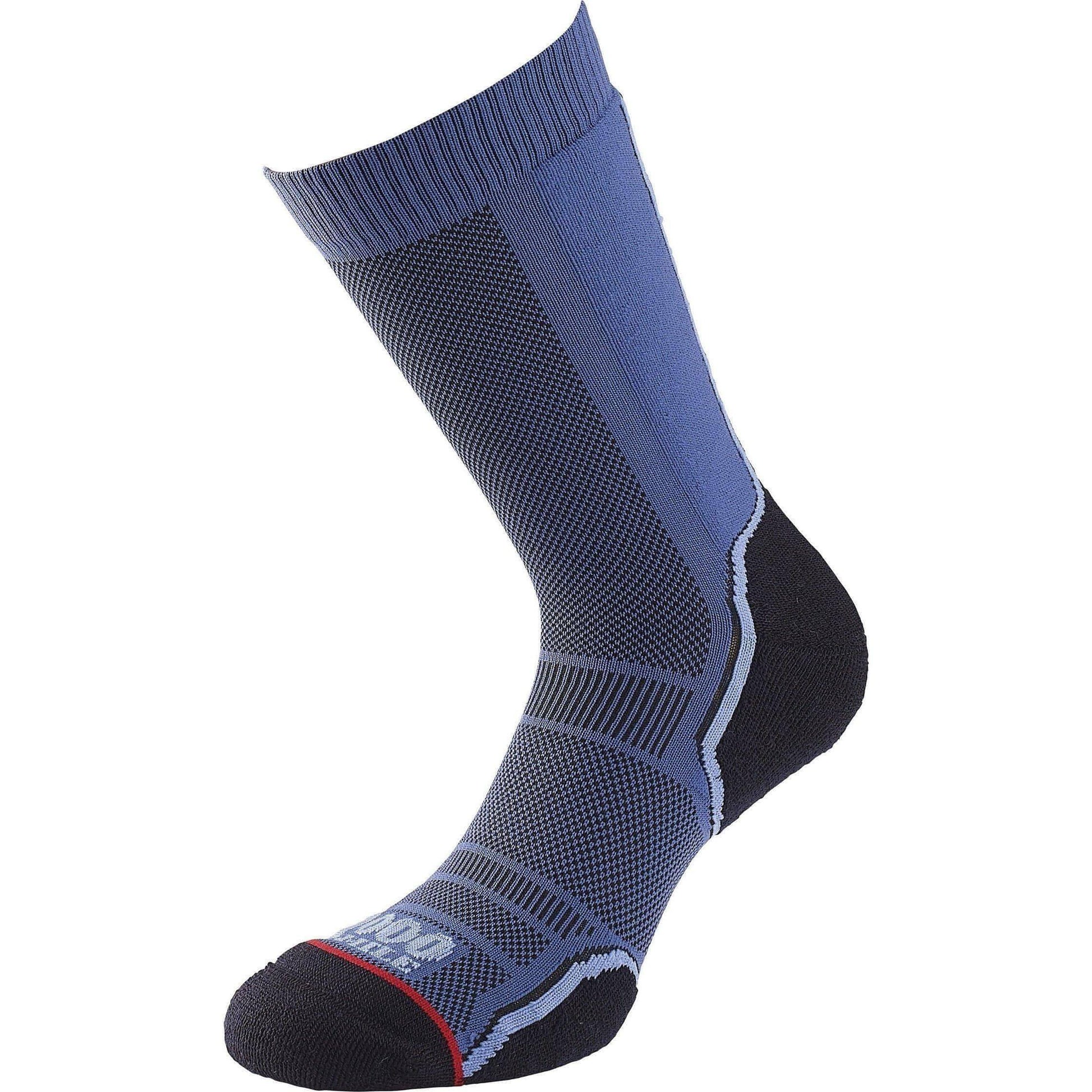 1000 Mile Trek (2 Pack) Mens Walking Socks - Grey - Start Fitness