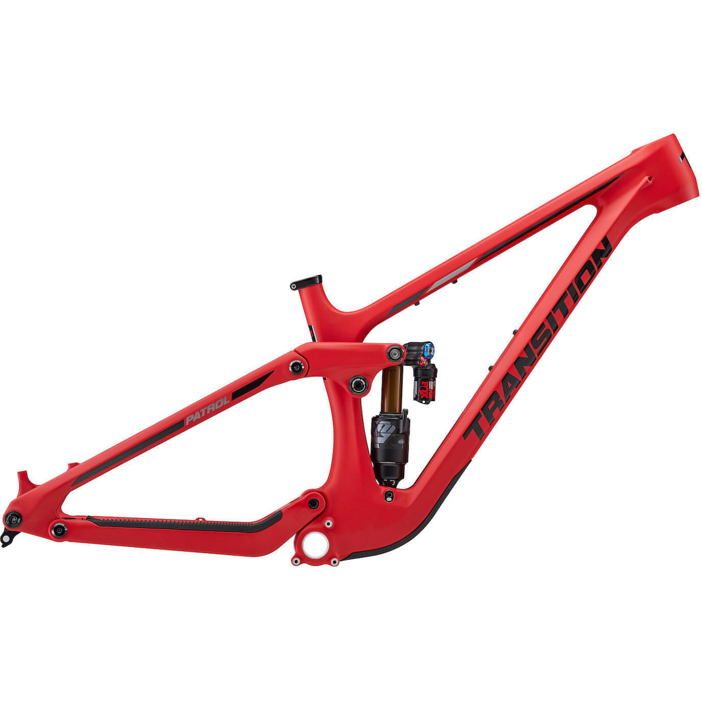Transition Patrol Carbon Mountain Bike Frame 2024 Bonfire
