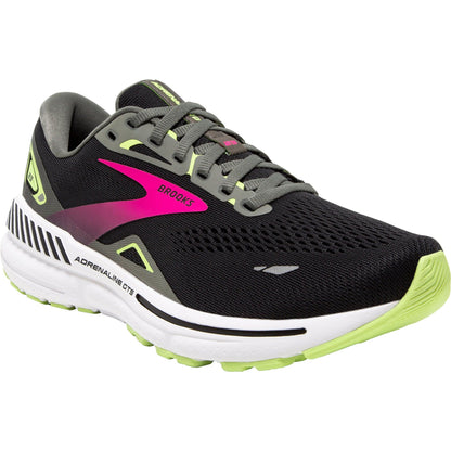 Brooks Adrenaline GTS 23 WIDE FIT Womens Running Shoes - Black