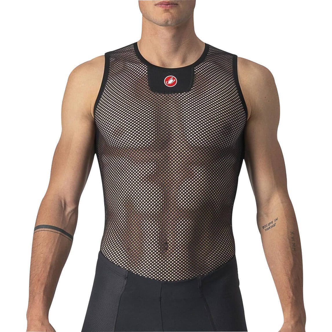 Castelli Core Mesh Sleeveless Mens Cycling Base Layer Black