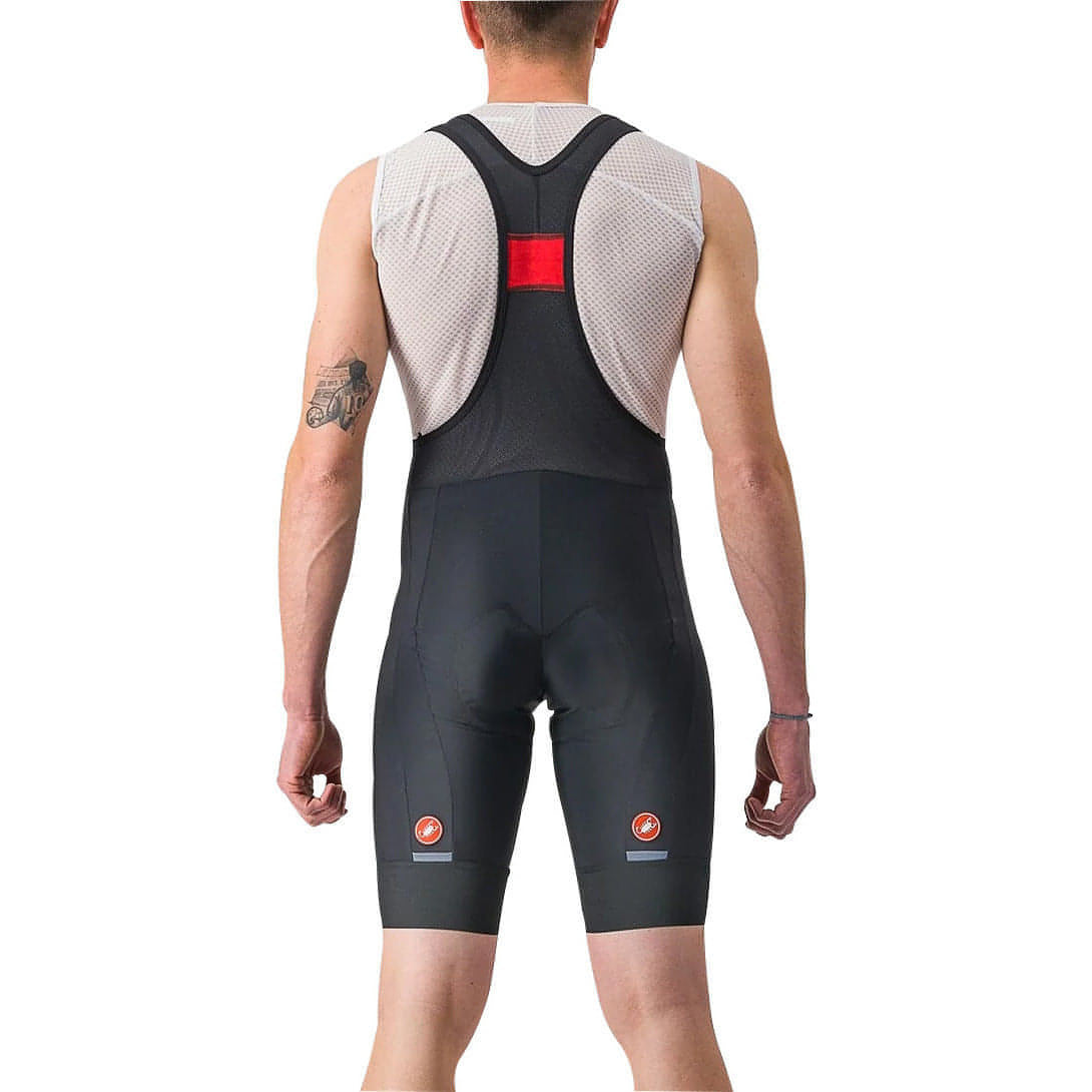 Castelli Entrata Bib Shorts Back View