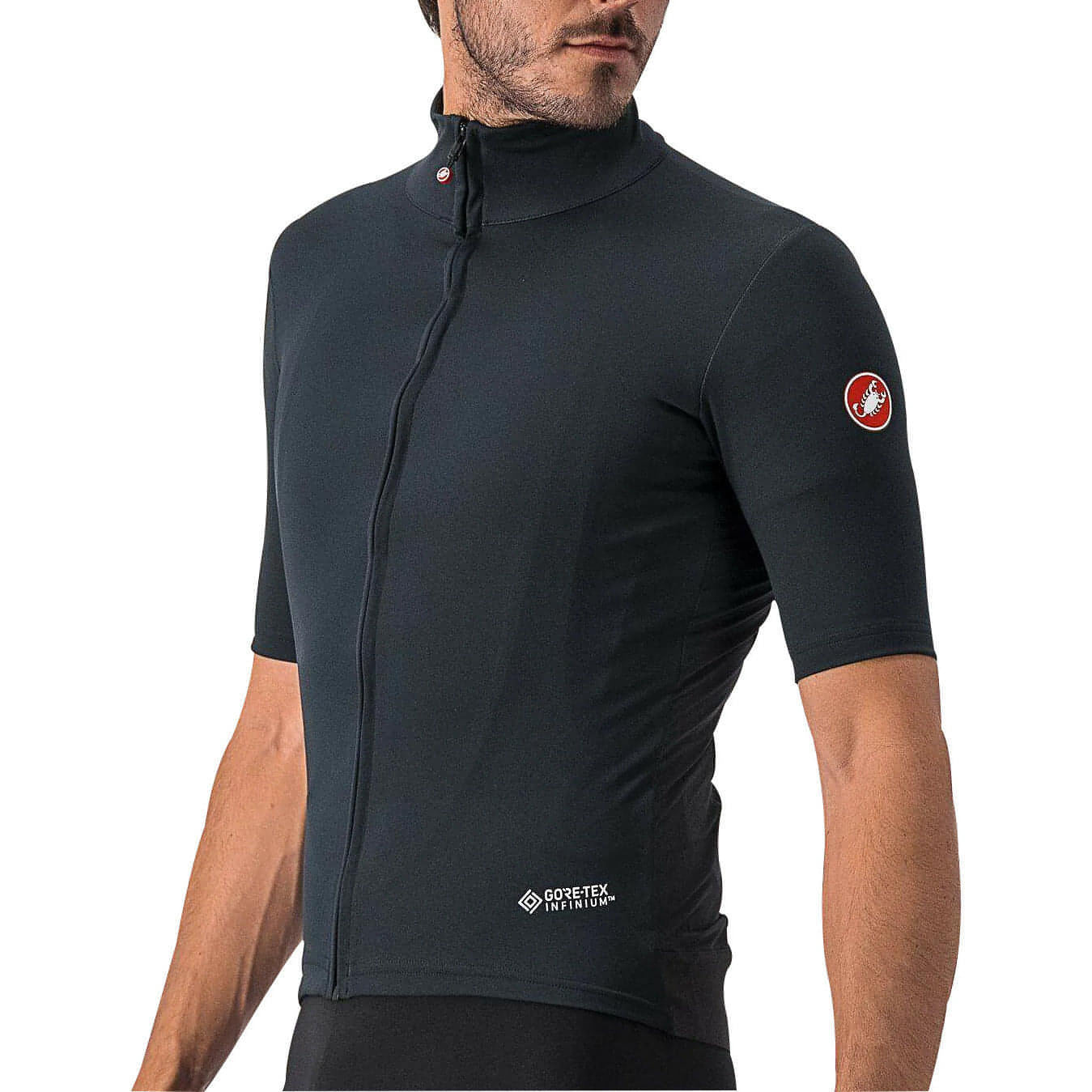 Castelli Perfetto RoS Light Short Sleeve Mens Cycling Jersey - Black –  Start Fitness